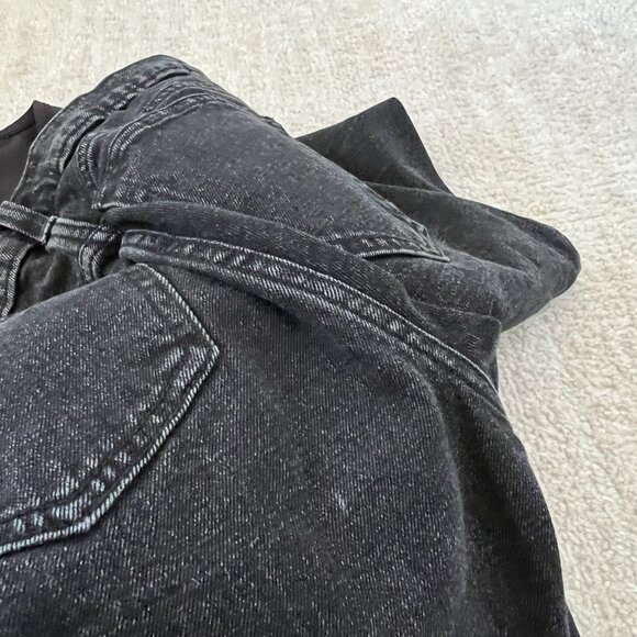 Abercrombie & Fitch The 90s Straight Leg Maternity Jeans 26/2 Long - Picture 9 of 11